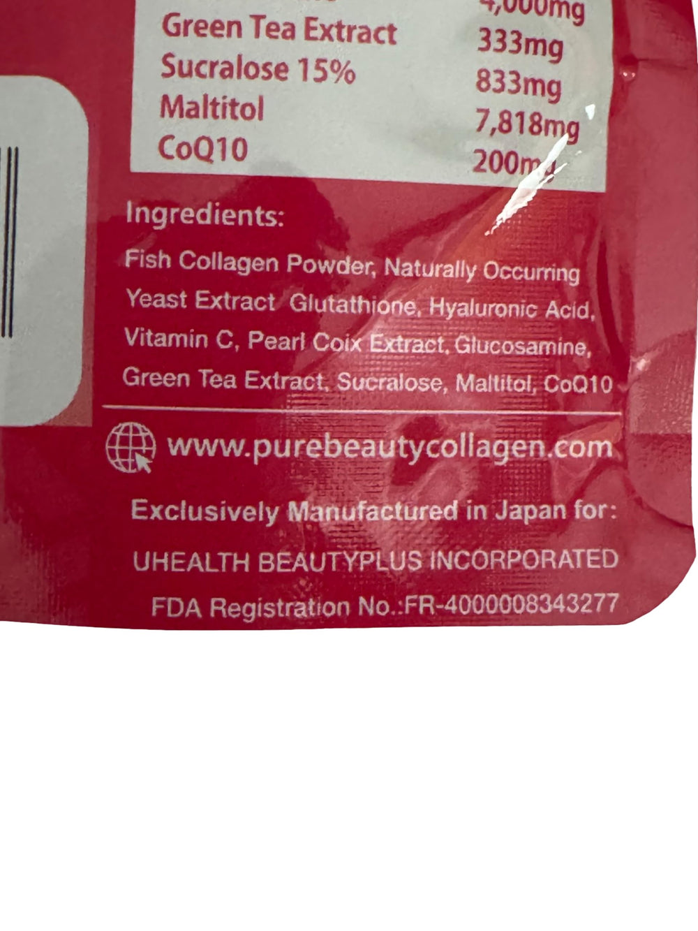 Japan-made packaging signals premium quality and safety.