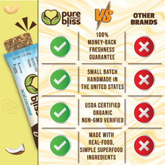 Creamy coconut and oats detail signaling plant-based nutrition