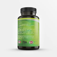 Pure By Nature vegan capsules close-up emphasizing easy swallow and allergen-free formulation