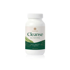 PURE Cleanse Capsules bottle front view showing gentle digestive support.