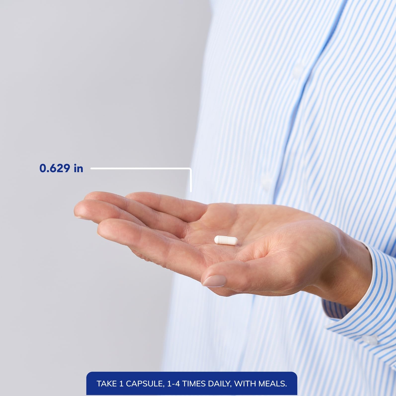 Bottle being opened to reveal capsules for everyday metabolic support.