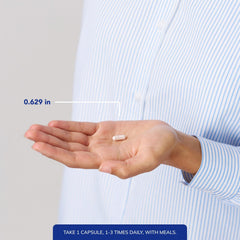 Daily-use capsules pictured for easy everyday dosing