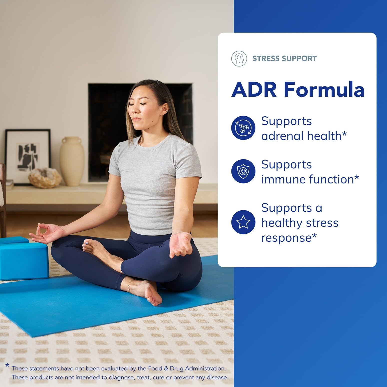 Pure Encapsulations ADR Formula label and packaging emphasizing purity standards.