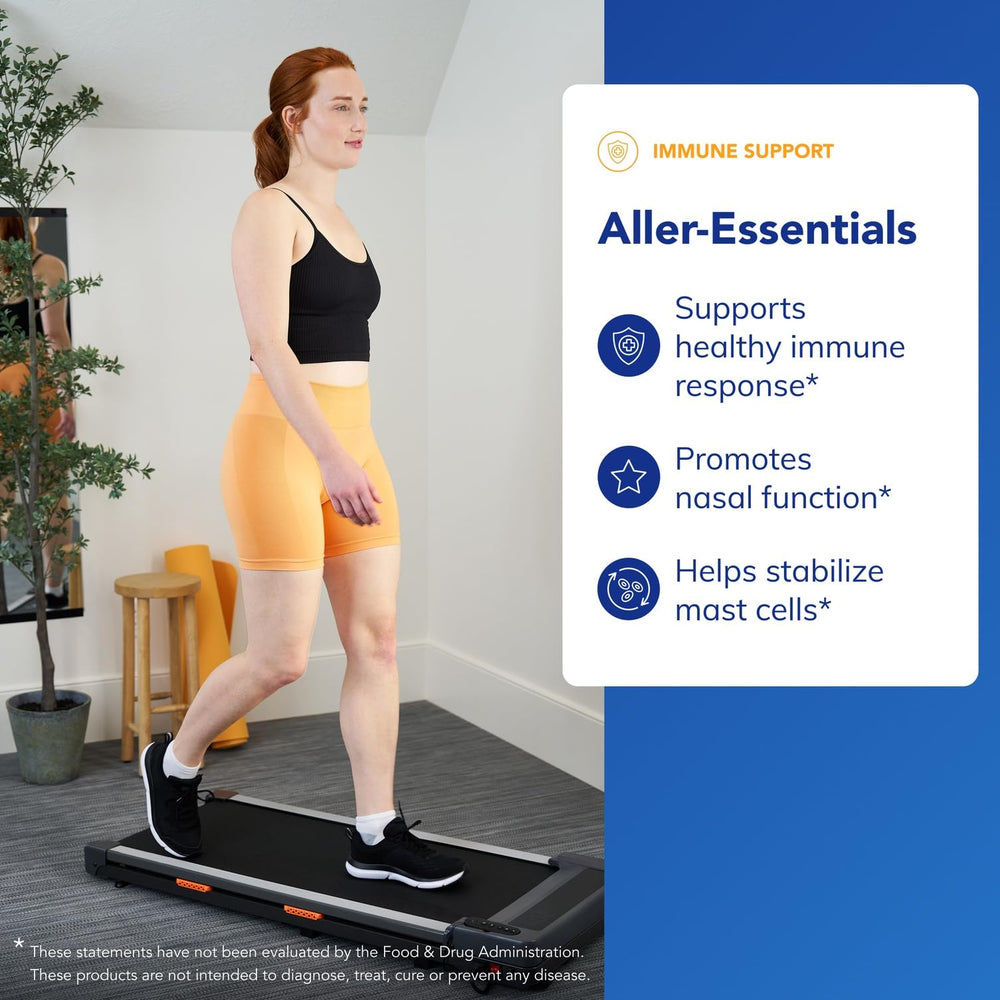 Aller-Essentials ingredient list highlights quercetin, hesperidin, vitamin C