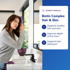 Pure Encapsulations Biotin Complex arginine capsules highlighting enhanced formula.