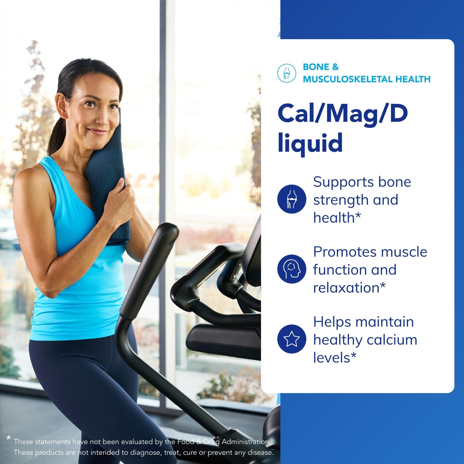 Pure Encapsulations Cal/Mag/D Liquid label close-up reveals bioavailable mineral citrates and clean formulation.