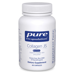 Pure Encapsulations Collagen JS bottle front—premium joint and skin support in one capsule.