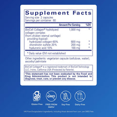 Pure Encapsulations Collagen JS capsules ready for daily use.