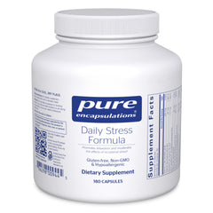 Pure Encapsulations Daily Stress Formula bottle showing premium stress-support option.