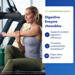 Packaging of Pure Encapsulations Digestive Enzyme Chewables highlighting allergen‑free quality.