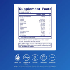 Pure Encapsulations Digestive Enzymes Ultra capsules ready for daily digestion support