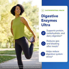 Pure Encapsulations Digestive Enzymes Ultra label highlights nutrient absorption benefits