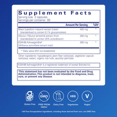 Pure Encapsulations FemiVive ashwagandha-tribulus blend capsules