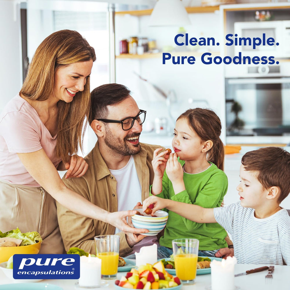 Daily routine scene with GI Fortify on the counter suggests consistent use.