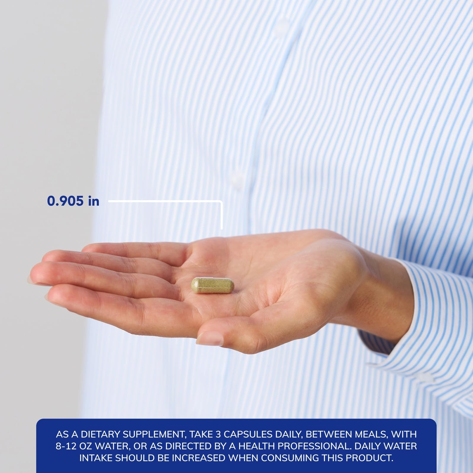 Outer packaging box displayed for convenient GI support on your shelf.