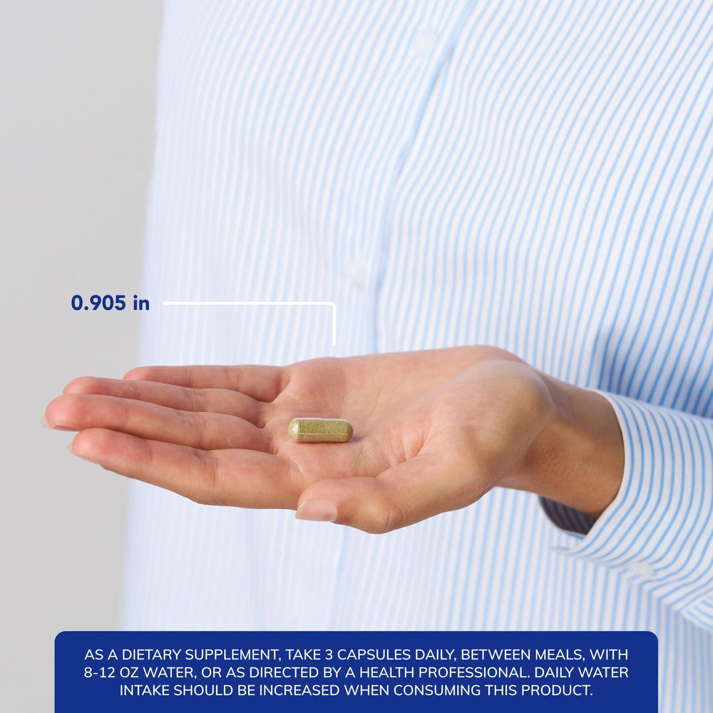 Outer packaging box displayed for convenient GI support on your shelf.