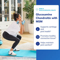 Pure Encapsulations glucosamine chondroitin MSM capsules pack for everyday use.