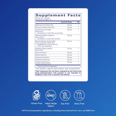 Close-up of Liver-G.I. Detox capsules by Pure Encapsulations for everyday detox.