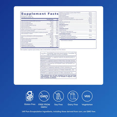 Pure Encapsulations Longevity Nutrients capsules enabling simple daily intake.