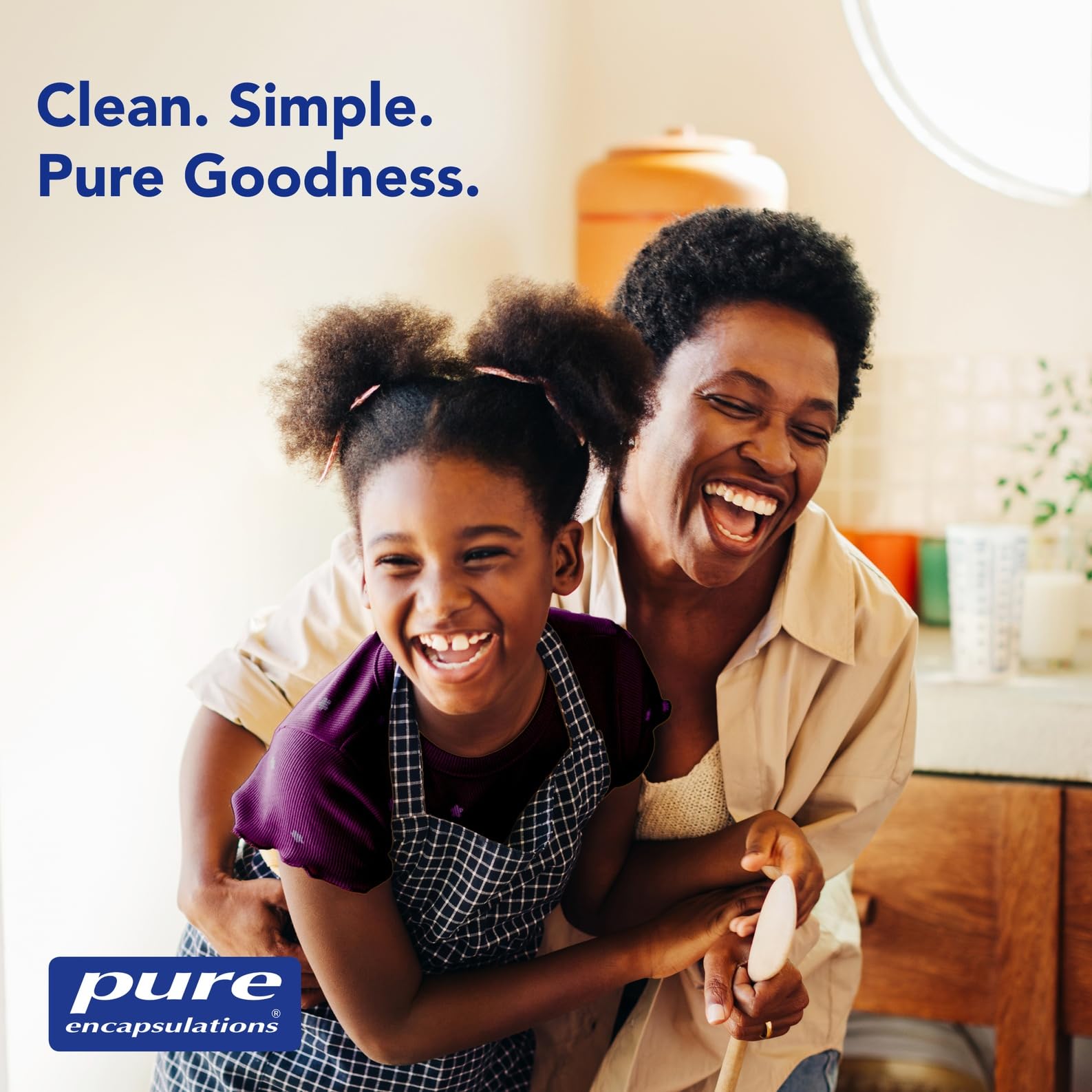 Pure Encapsulations Maca-3 bottle with seal representing quality standards