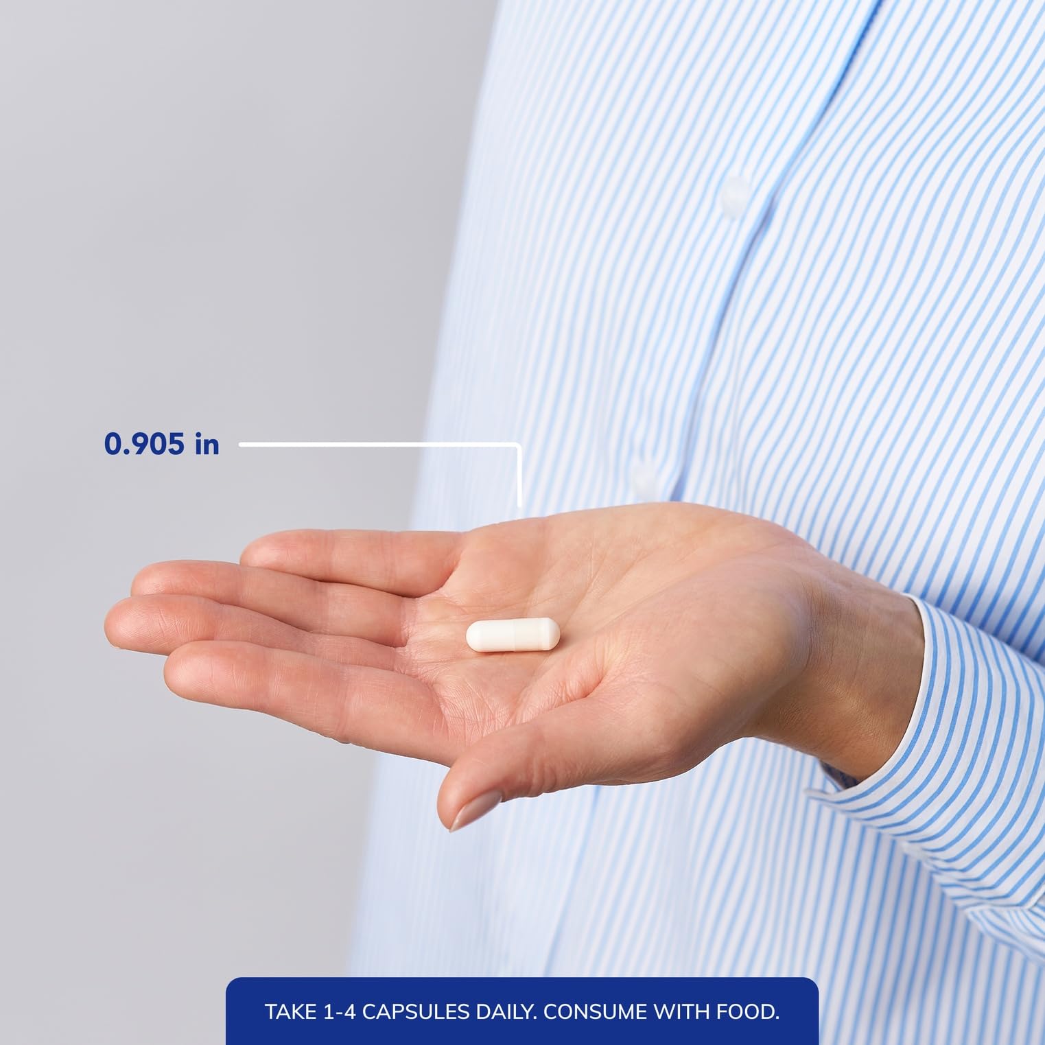 Pure Encapsulations Magnesium Citrate capsule closeup highlights smooth texture for easy swallowing.