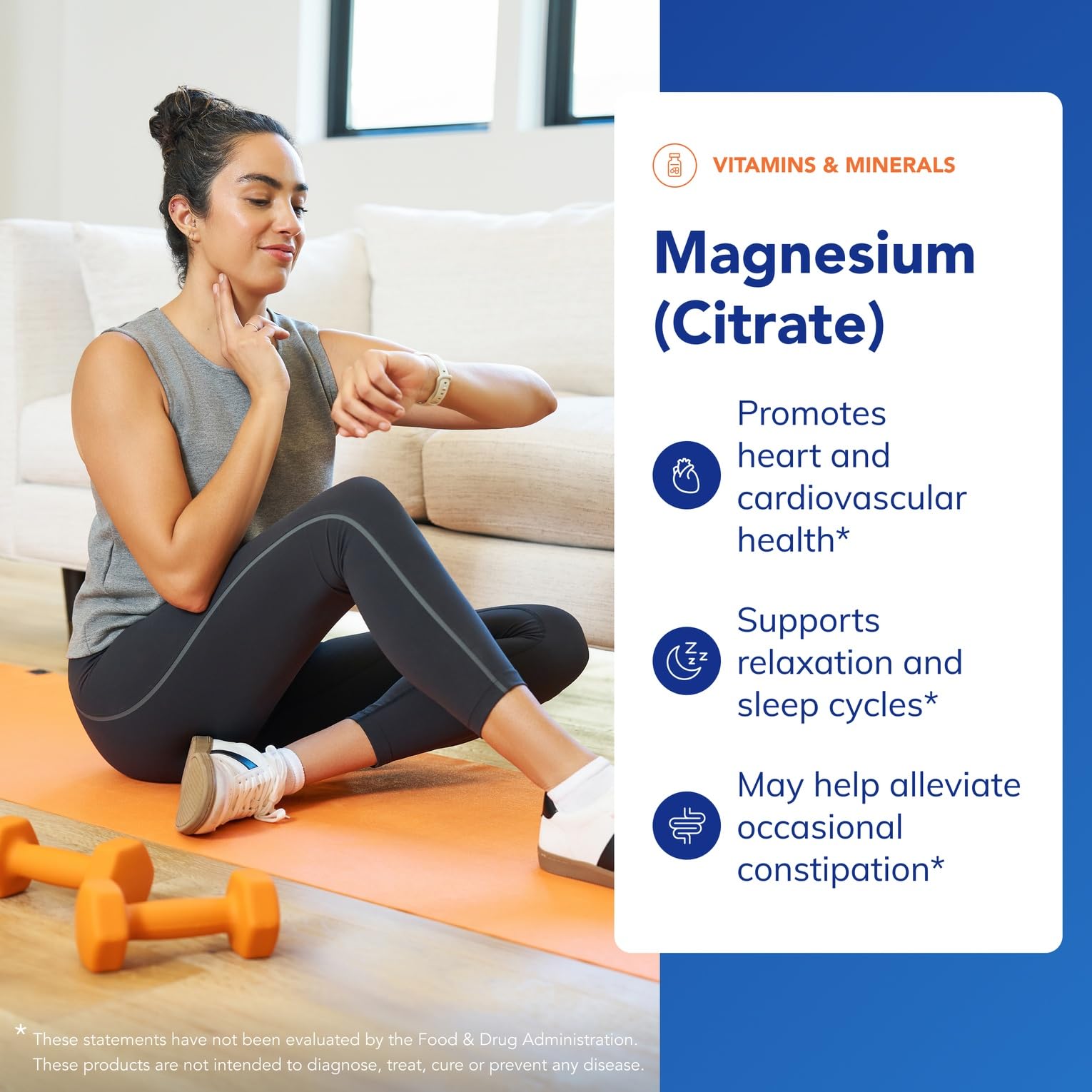 Pure Encapsulations Magnesium Citrate label highlights purity and allergen-free formulation.