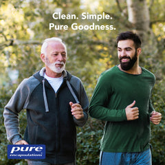 Purity seal on Pure Encapsulations Men's Nutrients, reassurance of quality