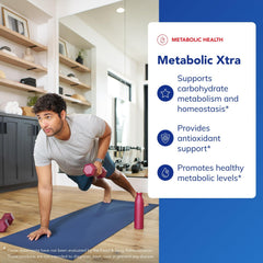 Pure Encapsulations Metabolic Xtra capsules close-up highlighting easy-to-swallow capsules