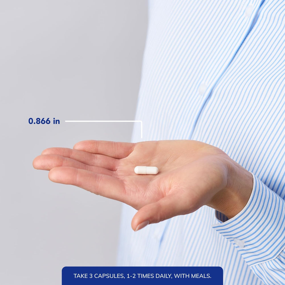 Pure Encapsulations Mineral 650 bottle pour illustrates simple daily intake