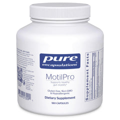 Pure Encapsulations MotilPro bottle with capsules supporting gut motility