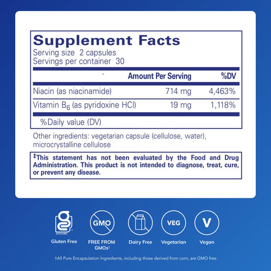 Muscle Repair+ capsules from Pure Encapsulations aid muscle recovery.