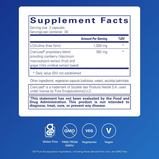 Pure Encapsulations Nitric Oxide Ultra capsules closeup for daily vascular health exploration