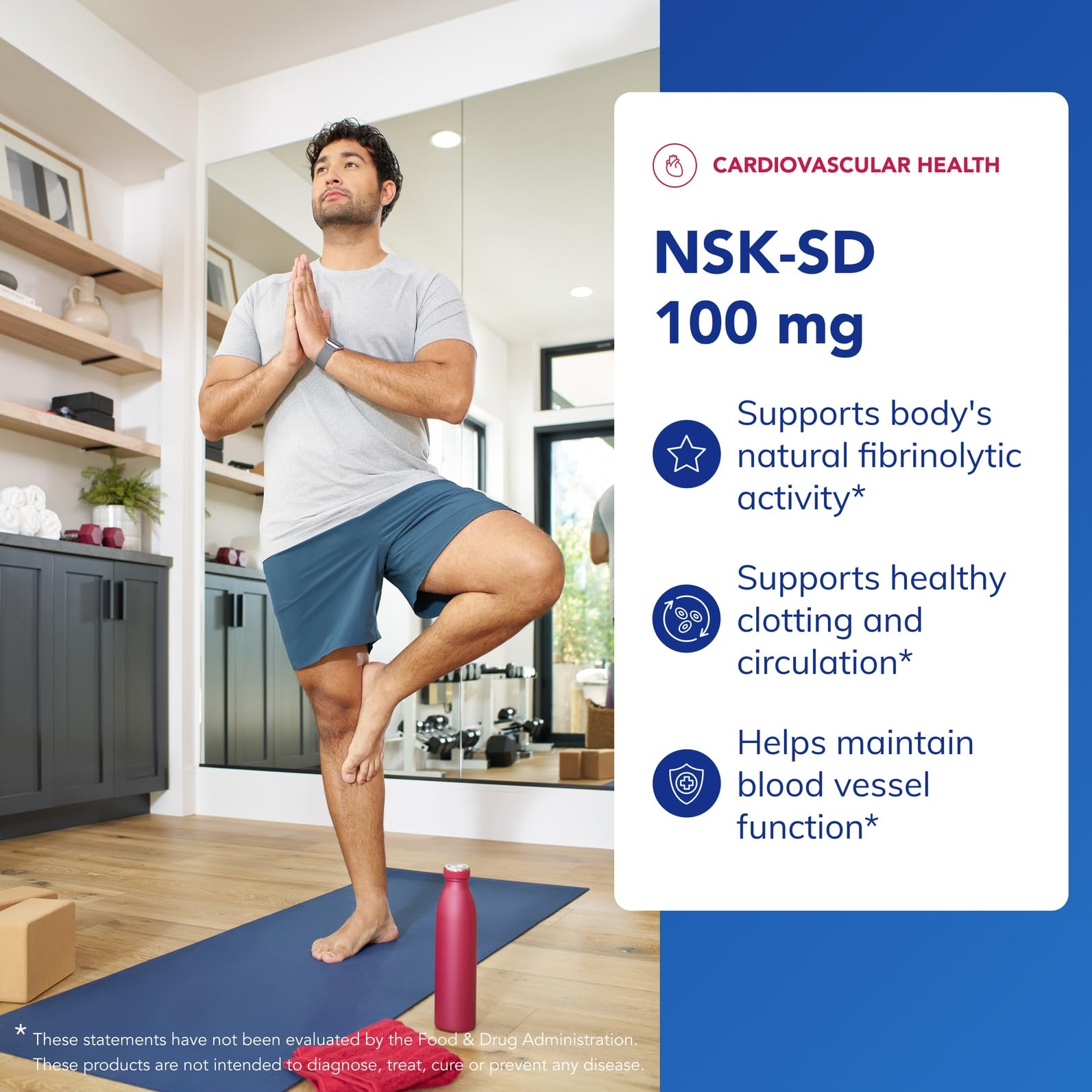 NSK-SD label highlights gluten-free and non-GMO formulation.