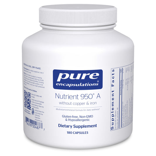 Pure Encapsulations Nutrient 950-A bottle with capsules for daily wellness