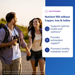 Pure Encapsulations Nutrient 950 capsules closeup; small capsules for easy use.