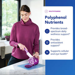 Label detail of Polyphenol Nutrients emphasizing potency and purity by Pure Encapsulations