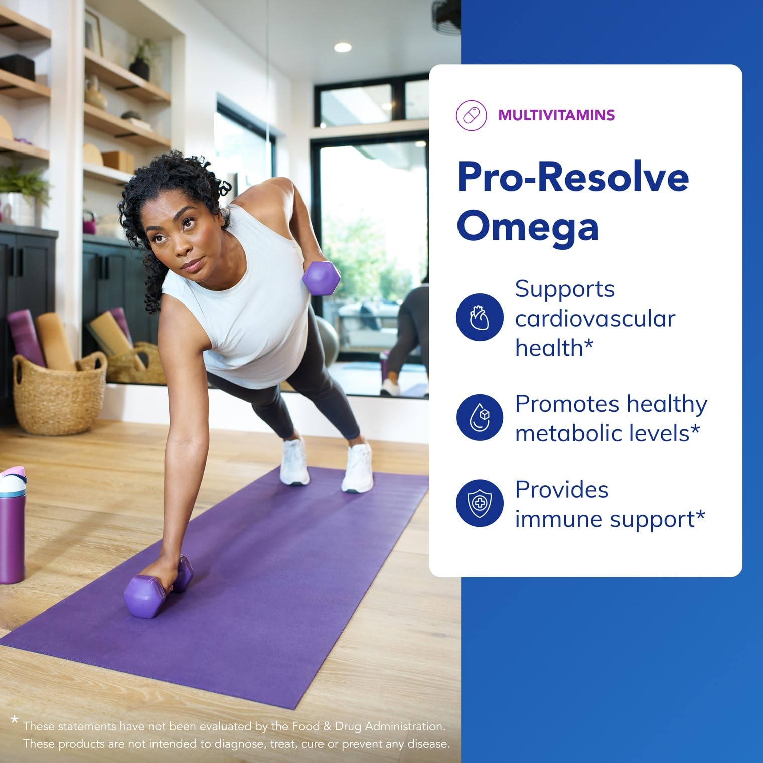 Pure Encapsulations Pro-Resolve Omega bottle label highlights DPA and SPM emphasis