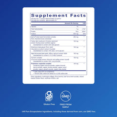 PureDefense Collagen powder scoop beside a glass for convenient daily intake.
