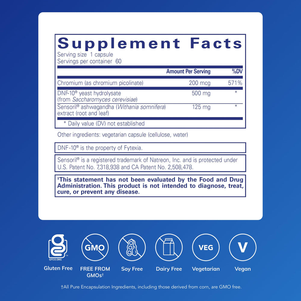 Pure Encapsulations PureLean Satiety capsules ready for daily use