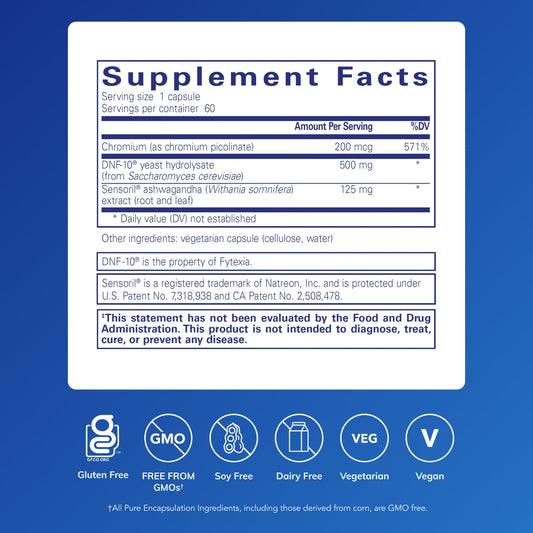 Pure Encapsulations PureLean Satiety capsules ready for daily use