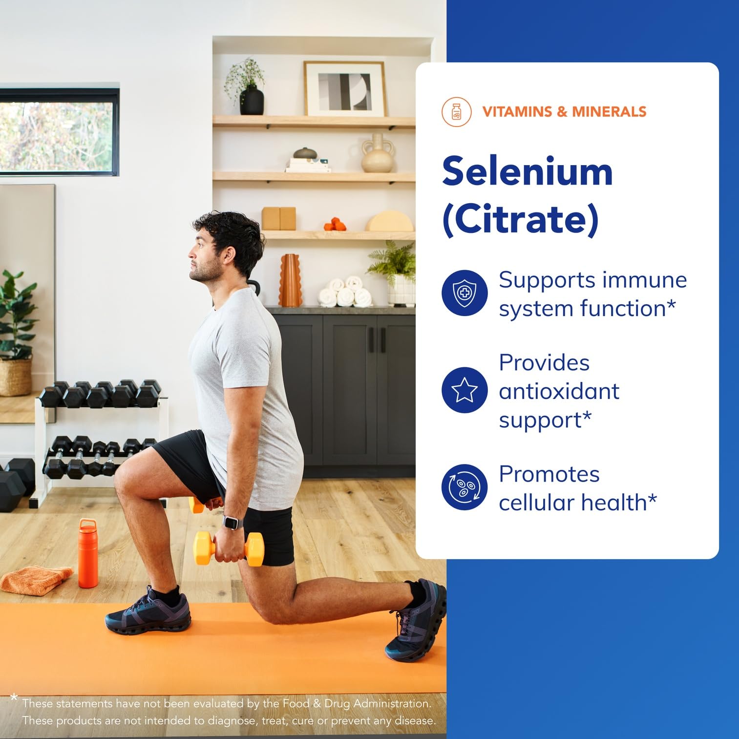 Pure Encapsulations Selenium (Citrate) label—vegan and gluten-free formula.