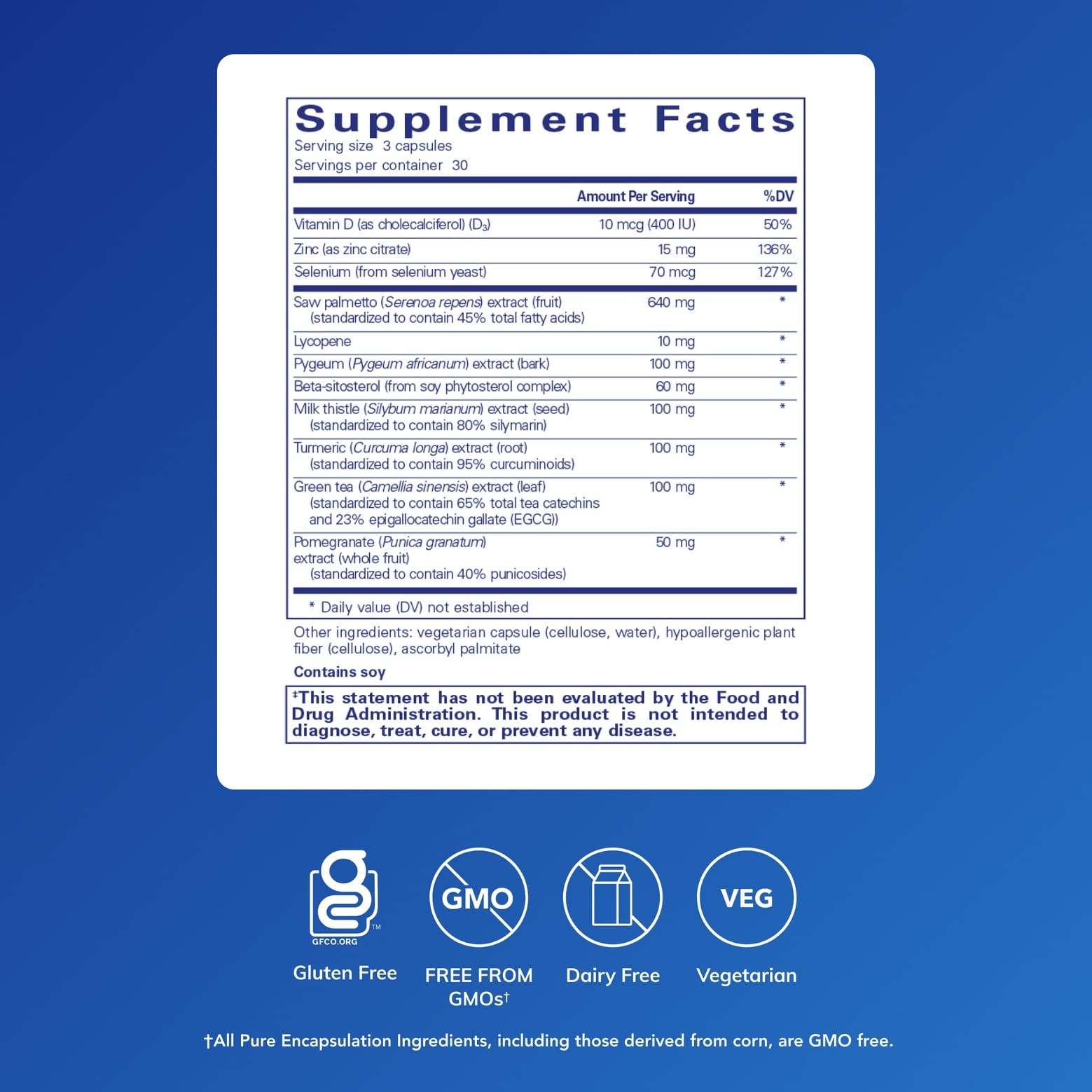 Pure Encapsulations SP Ultimate capsules-closeup for daily urinary health routine.