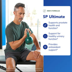 SP Ultimate label detail highlights premium ingredients for cellular health.