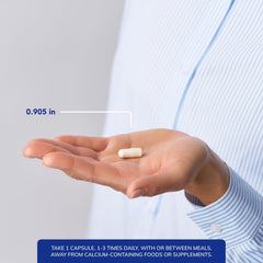 Pure Encapsulations Strontium Citrate with dosage scoop for easy daily intake.