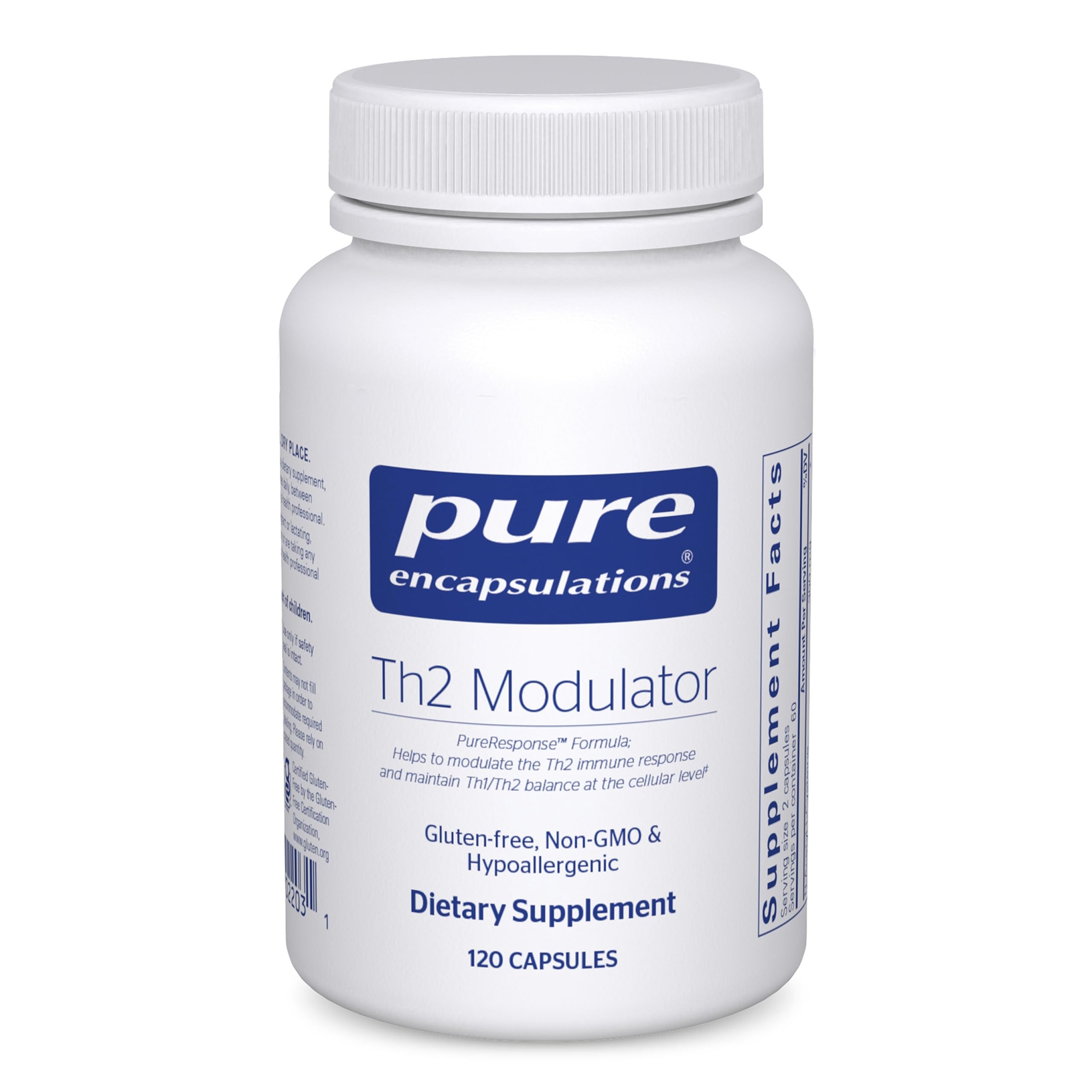 Pure Encapsulations Th2 Modulator bottle for daily immune balance support.