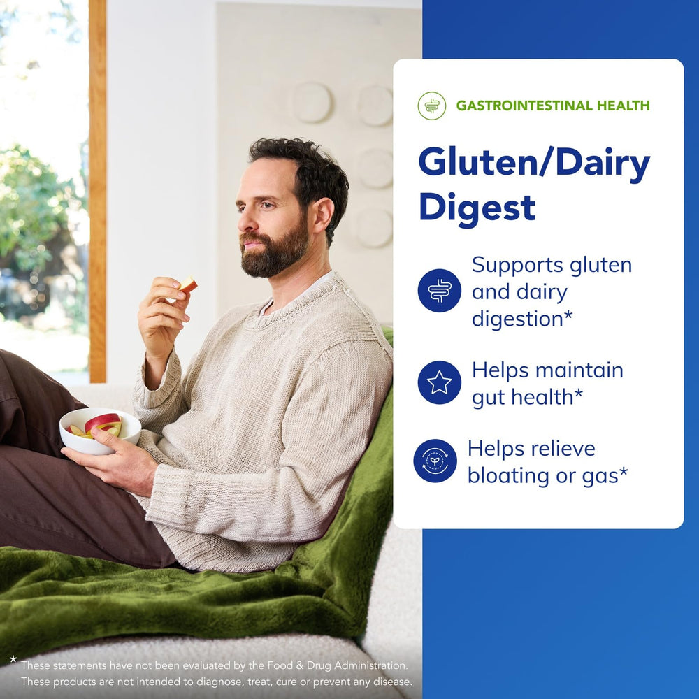Pure Encapsulations Tolerase G enzyme highlights gluten breakdown