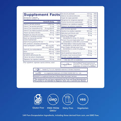 Pure Encapsulations UltraNutrient bottle highlights CoQ10 and vitamins for heart support