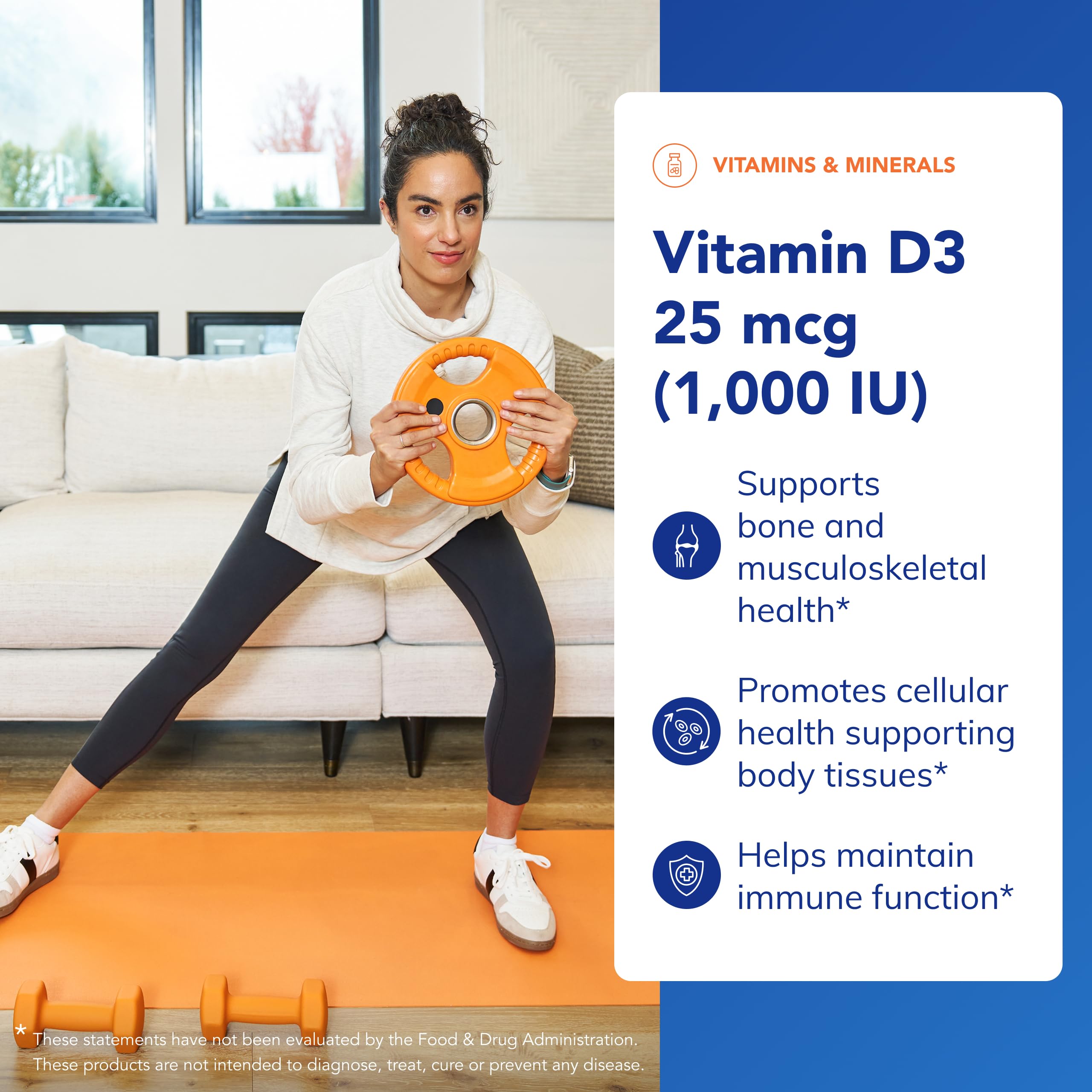 Pure Encapsulations Vitamin D3 bottle on a shelf; trustworthy allergen-free supplement.