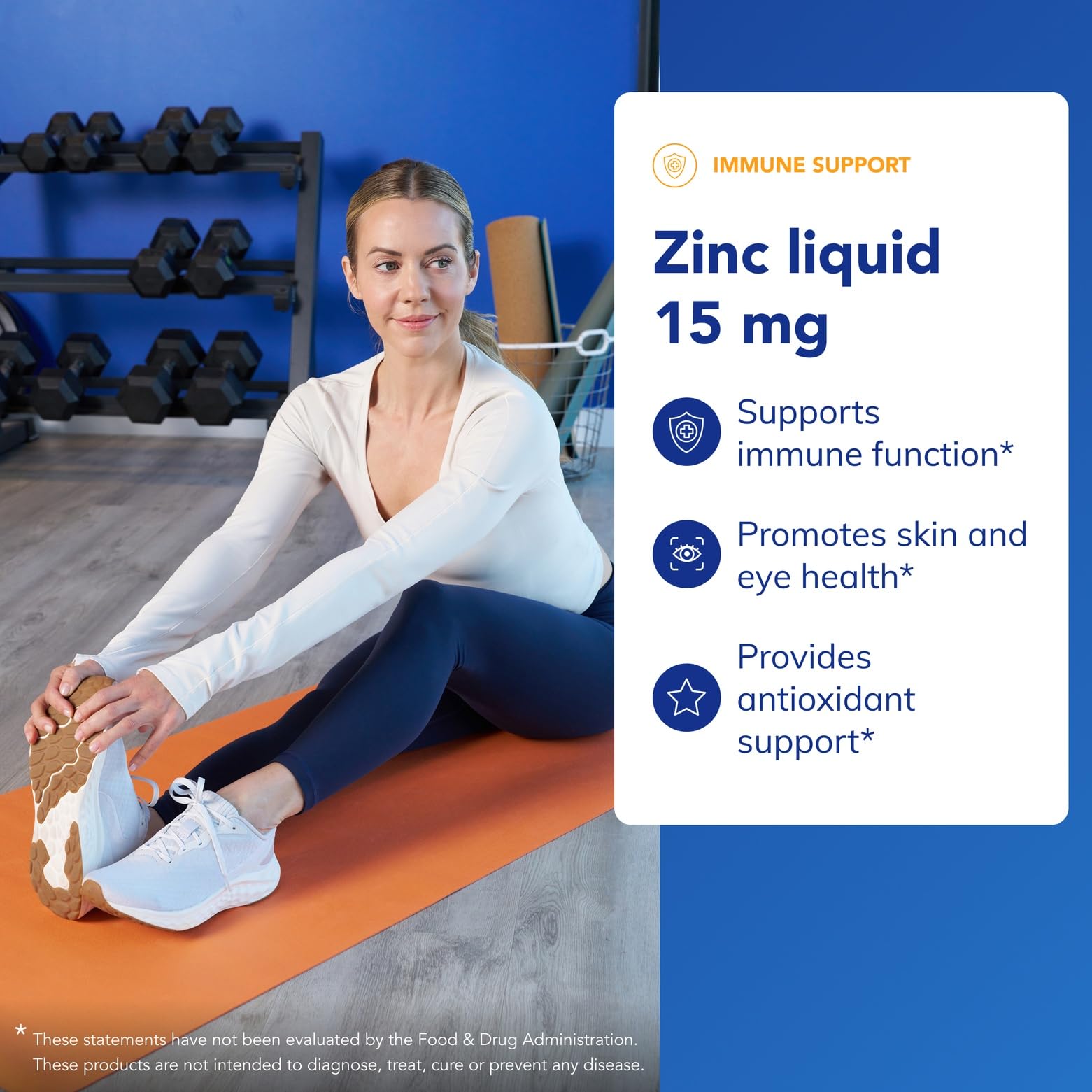Pure Encapsulations Zinc Liquid 15 mg dropper-assembly showcases precise dosing for consistent daily use.