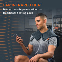 InfraWave ceramic beads close-up showing deep warmth